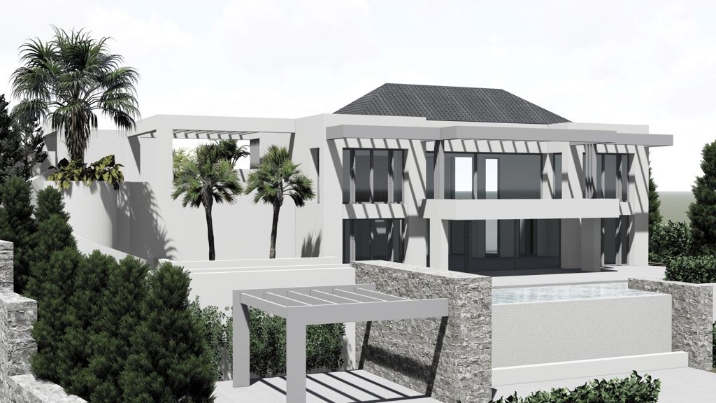 ESPECATCULAR VILLA ESTILO MODERNO UBICADA EN COMPLEJO RESIDENCIAL DE LUJO EN BENAHAVIS