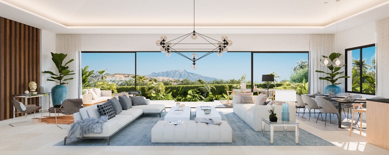 VILLA CONTEMPORANEA EN URBANIZACION PRIVADA DE BENAHAVIS